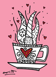 Romero Britto Romero Britto Good Morning (Pink)